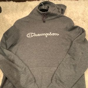 champion grey sweatshirt